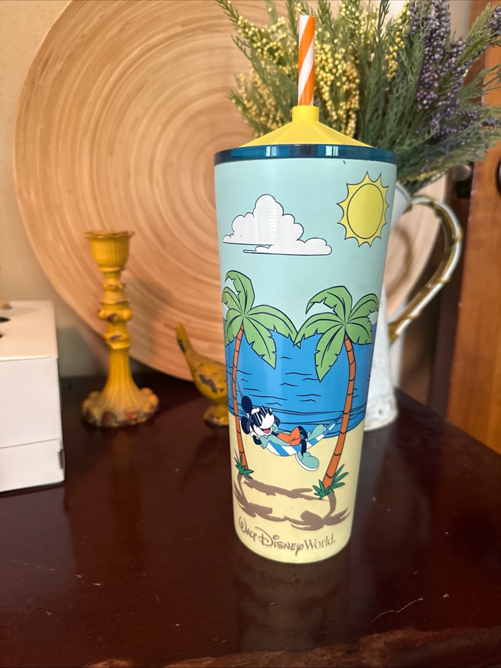Walt Disney World Starbucks Mickey Mouse Summer Stainless Steel Tumbler 2024 ☀️